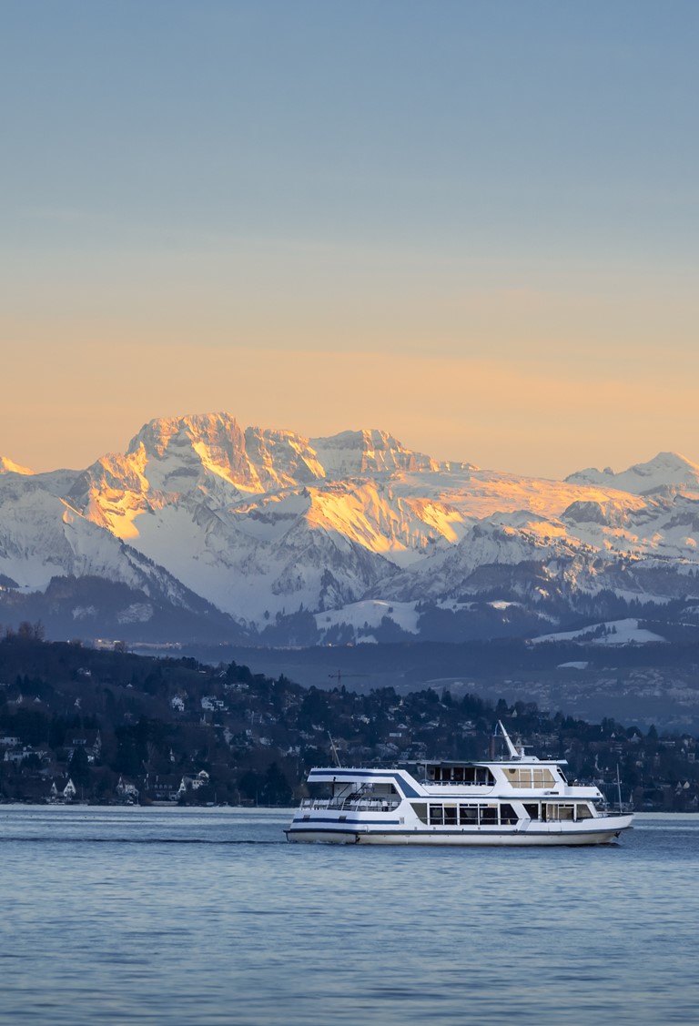 Boat trip on the lake